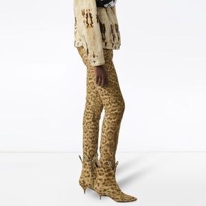 Burberry Leopard Jeans